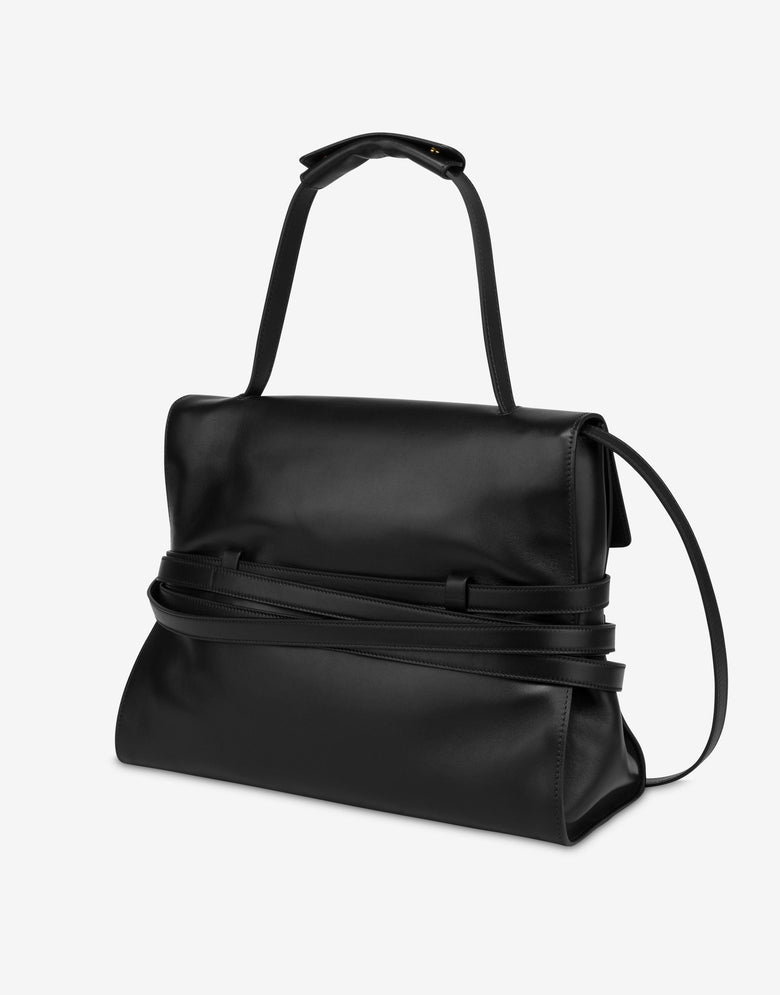 Moschino Tie Me bag Medium Black Moschino 2