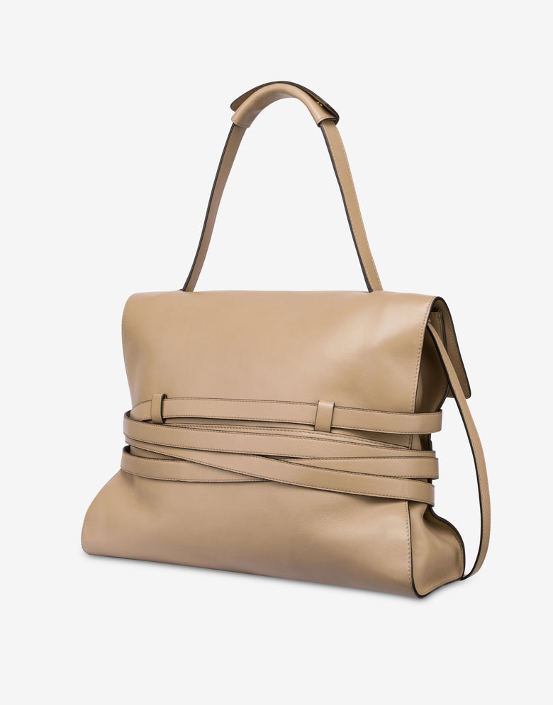 Moschino Tie Me bag Medium Beige Moschino 1