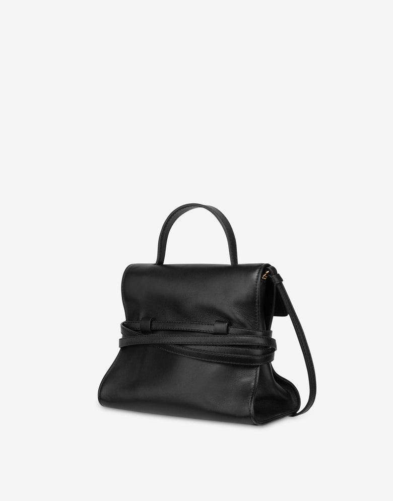 Moschino Tie Me Bag Small Black Moschino 1