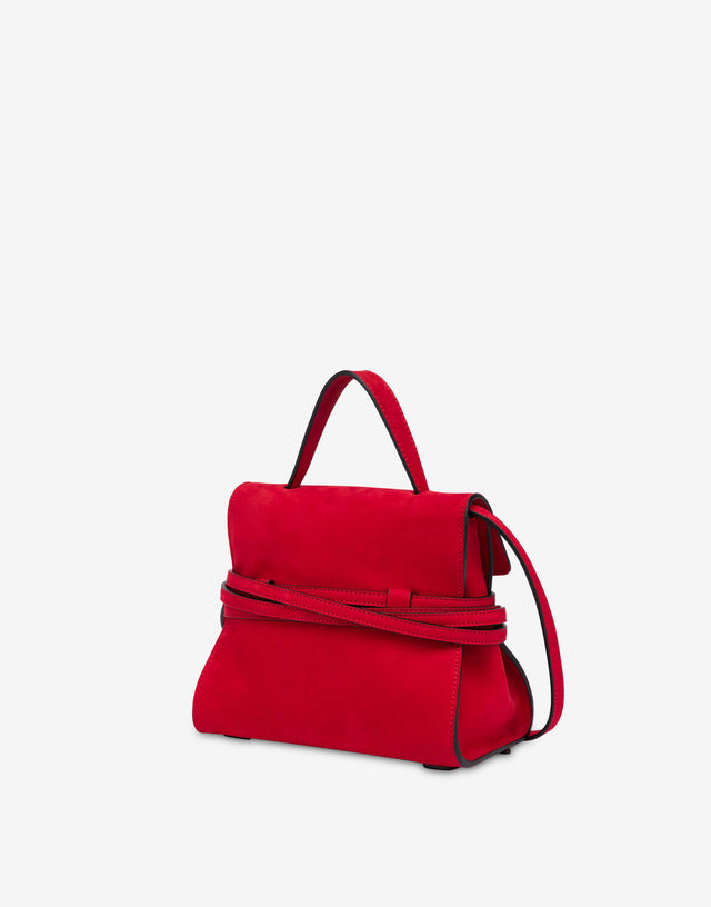 Bolso pequeño Moschino Tie Me Rojo Moschino 1