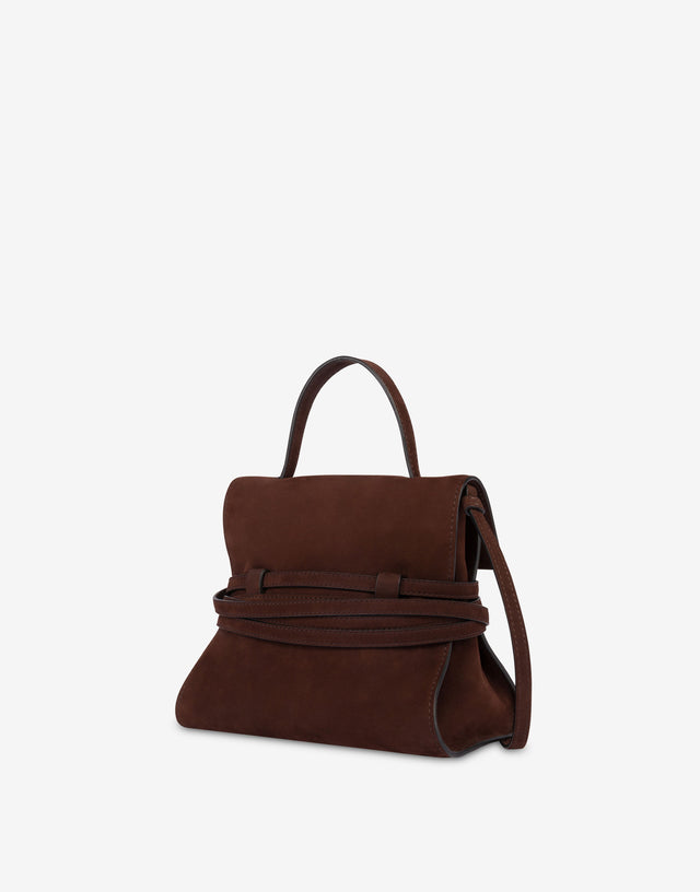 Moschino Tie Me 小手提包 巧克力色 Moschino 1