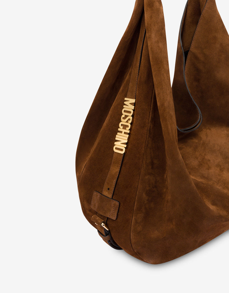 Moschino Handle Me 大号肩背包 棕色 Moschino 3
