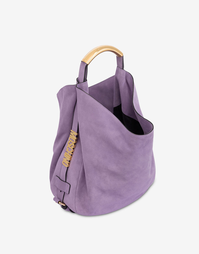 Bolso mediano Moschino Handle Me  Lavander Moschino 2