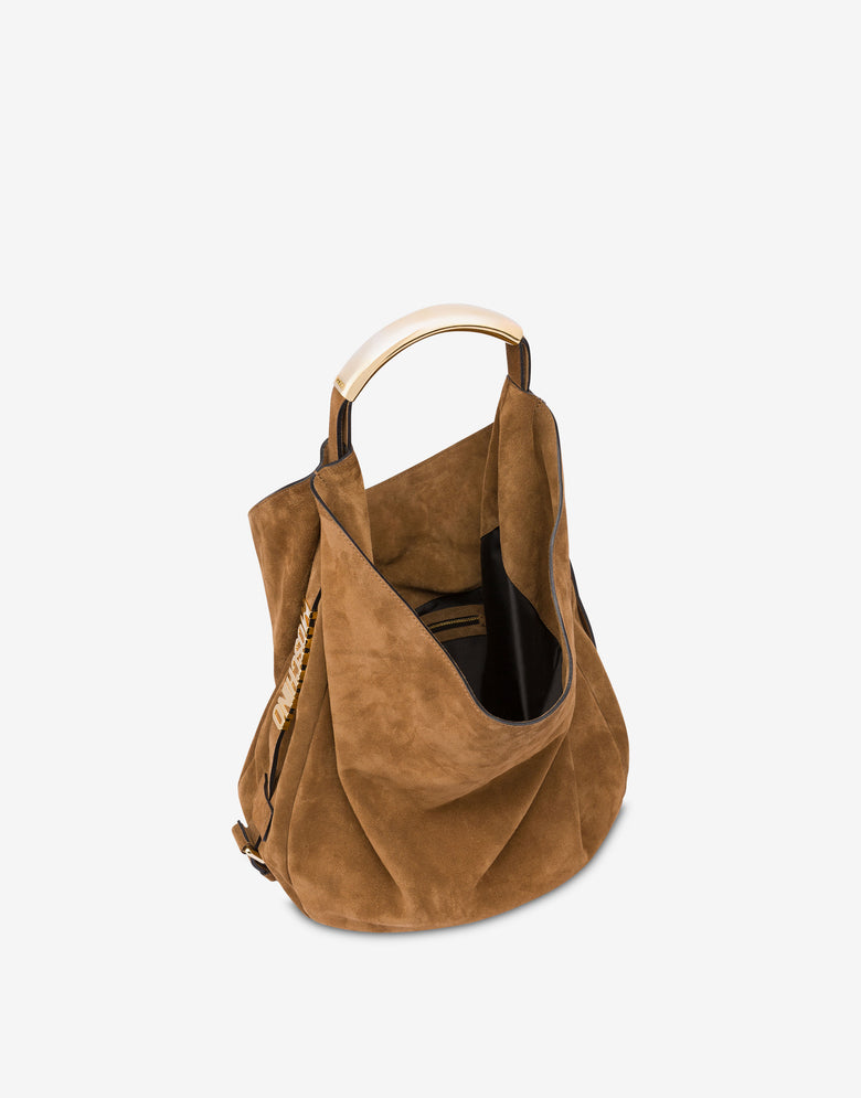 Medium shoulder bag Moschino Handle Me Brown Moschino 2