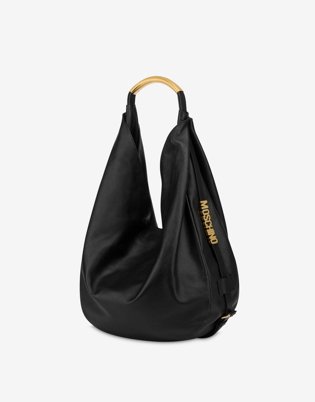 Large Moschino Handle Me Bag Black Moschino 1