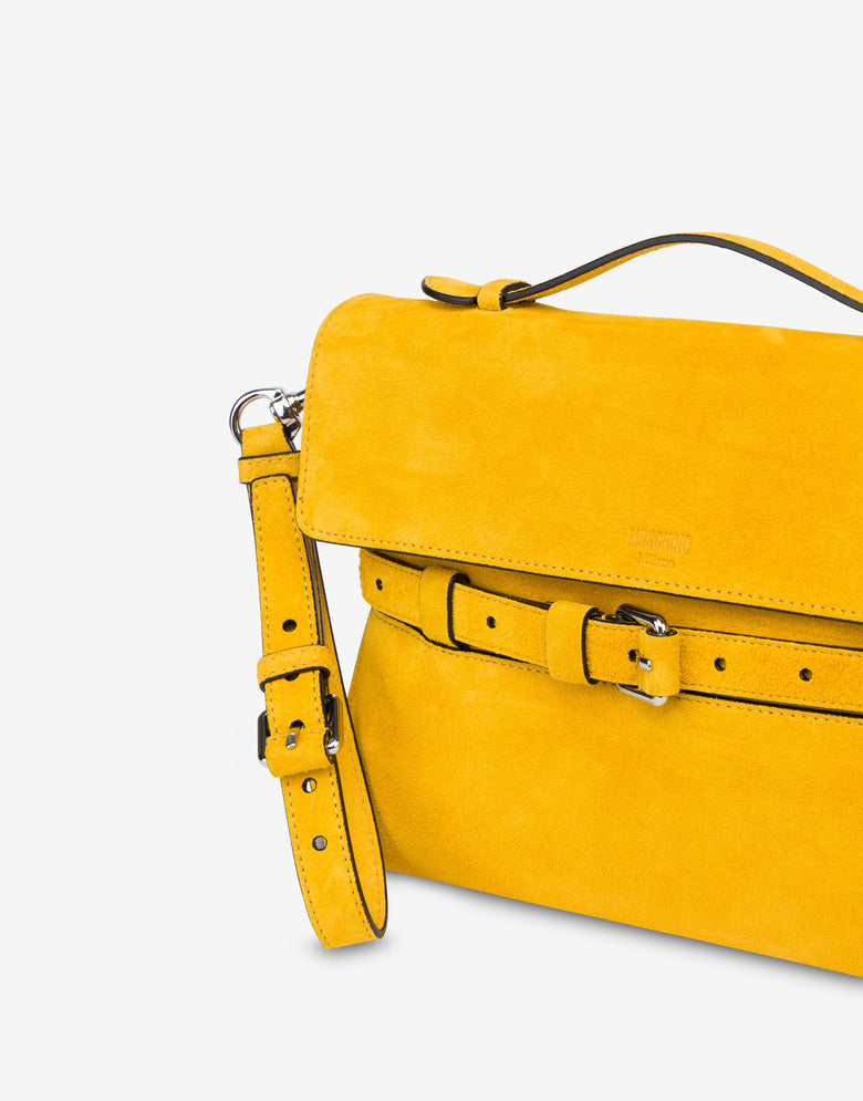 Moschino Tie Me Embrague: Exclusivo en línea Amarillo Moschino 3