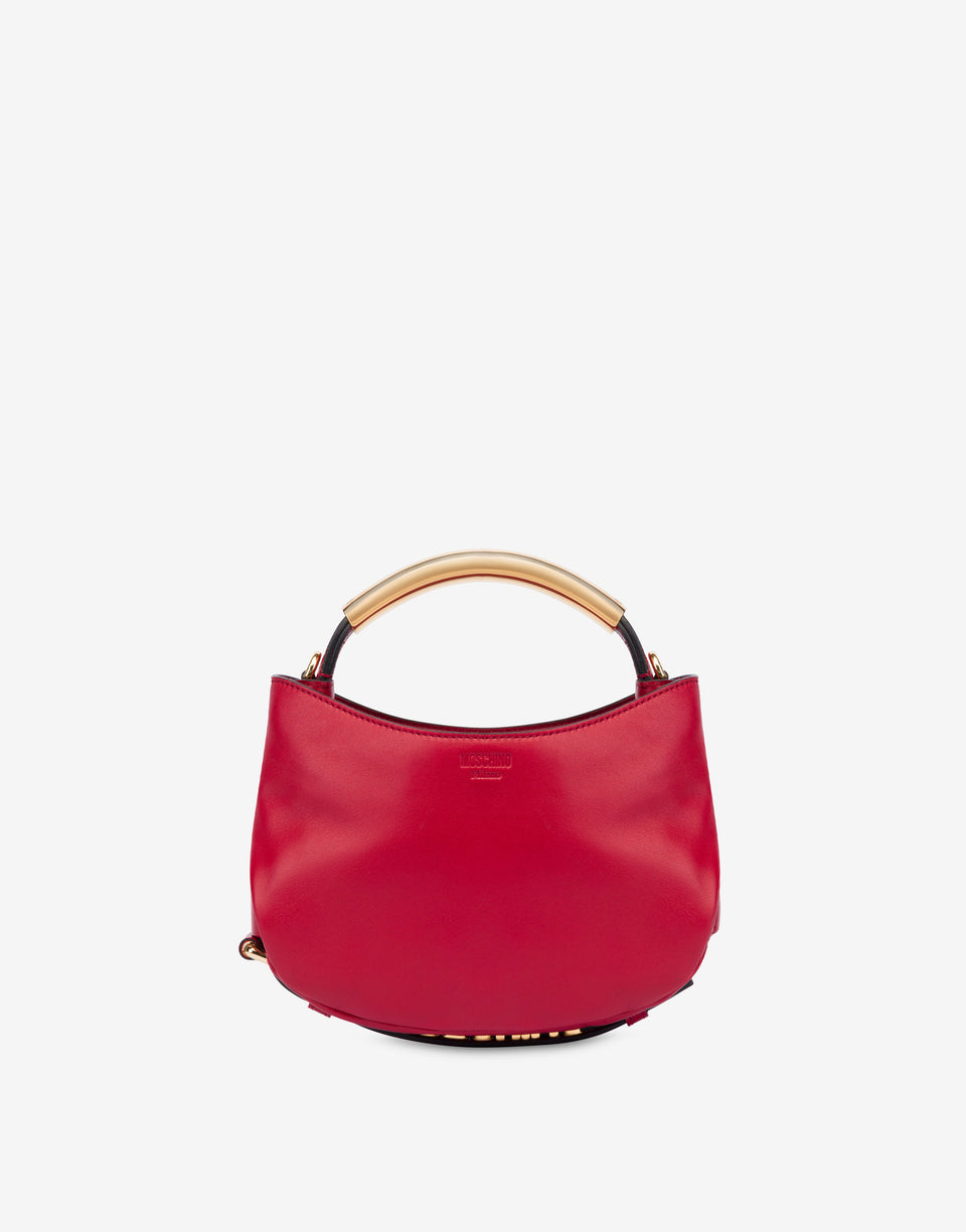 Small Moschino Handle Me Bag Red Moschino 0