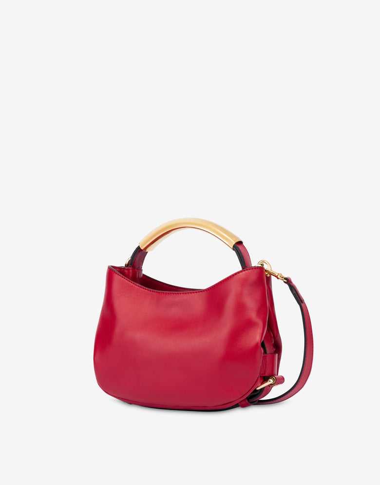 Small Moschino Handle Me Bag Red Moschino 1