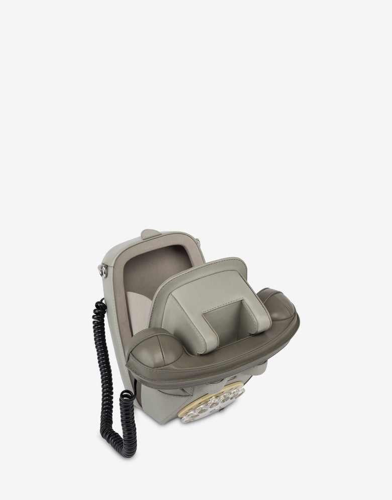 Bolsa para el teléfono Gris Moschino 2