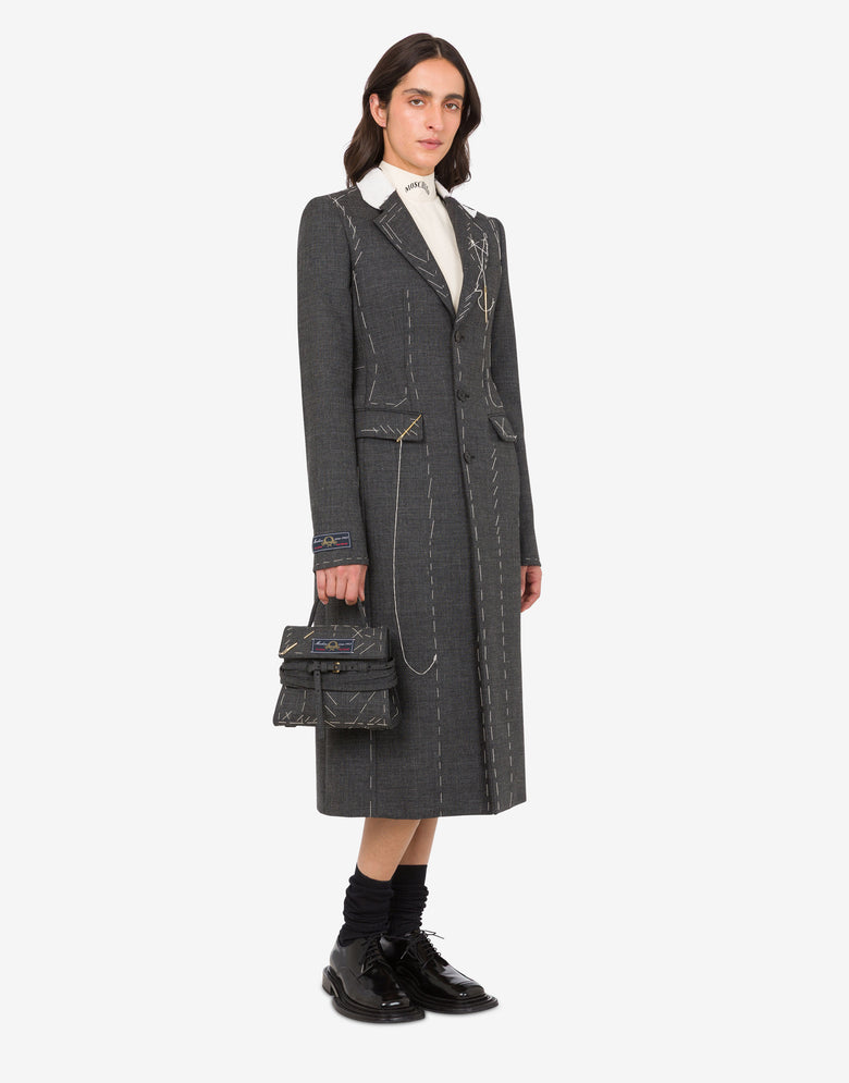 Moschino Tie Me 小手提包 黑色 Moschino 4