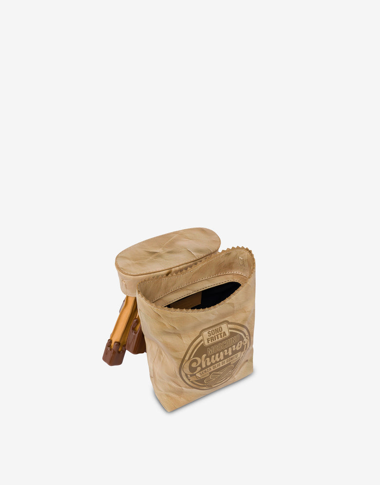Bolso Churros Marrón Moschino 2