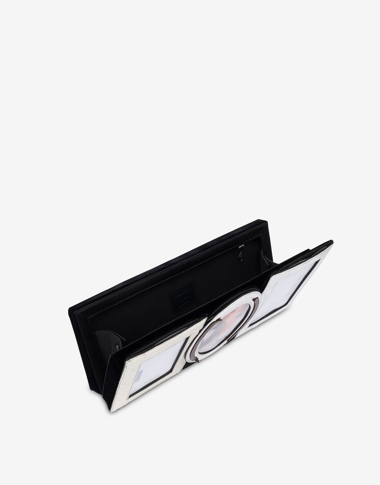 Frame Bag Black Moschino 2
