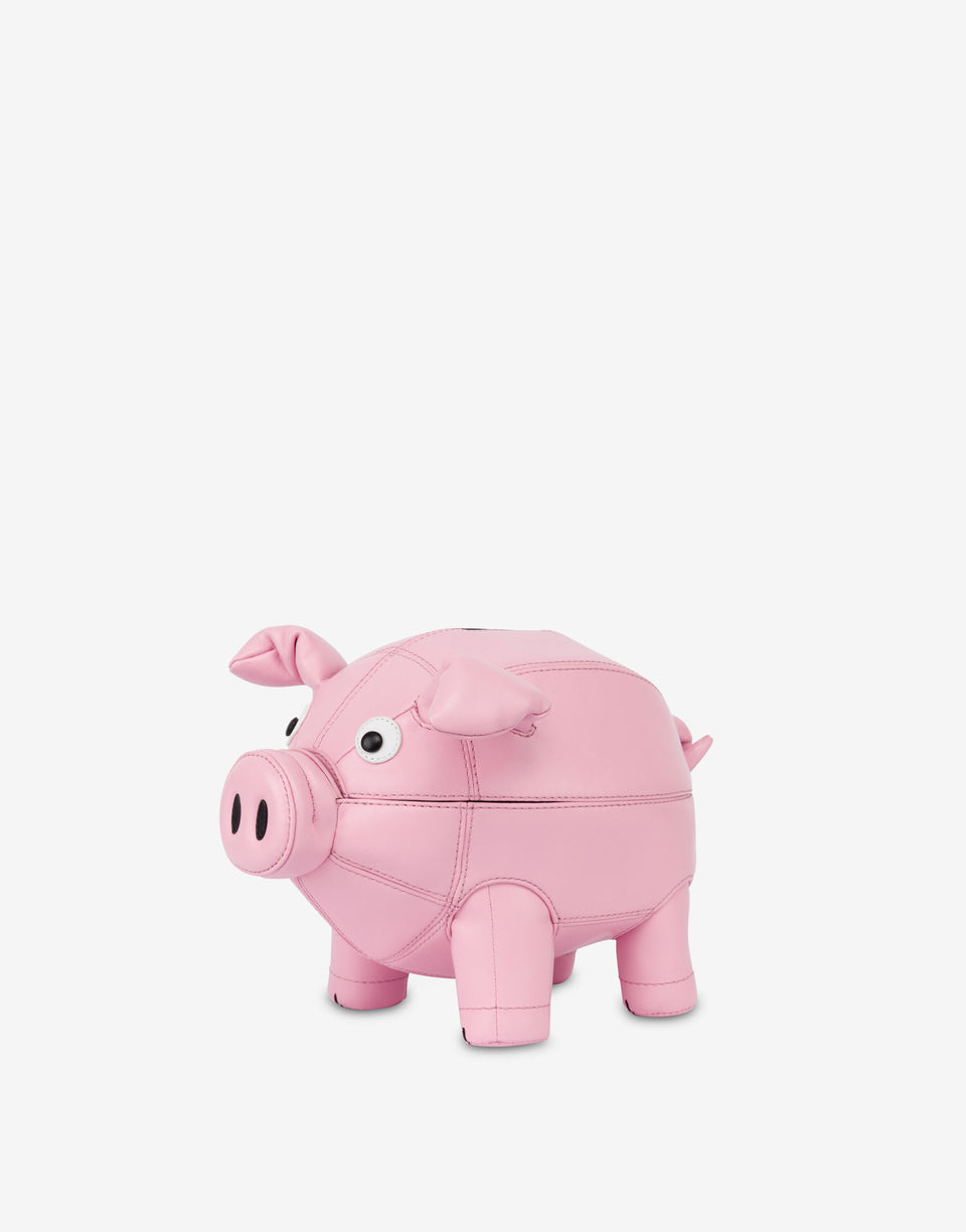 Bolso hucha Pink Moschino 0