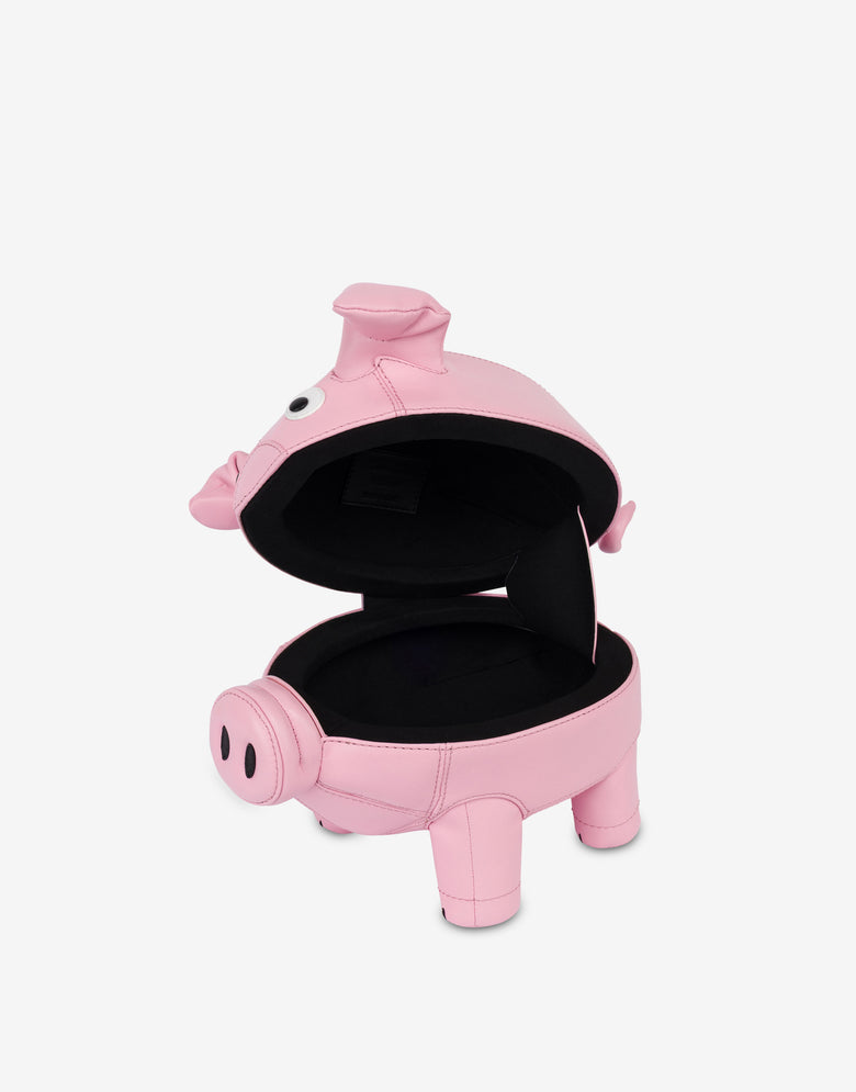 Bolso hucha Pink Moschino 2