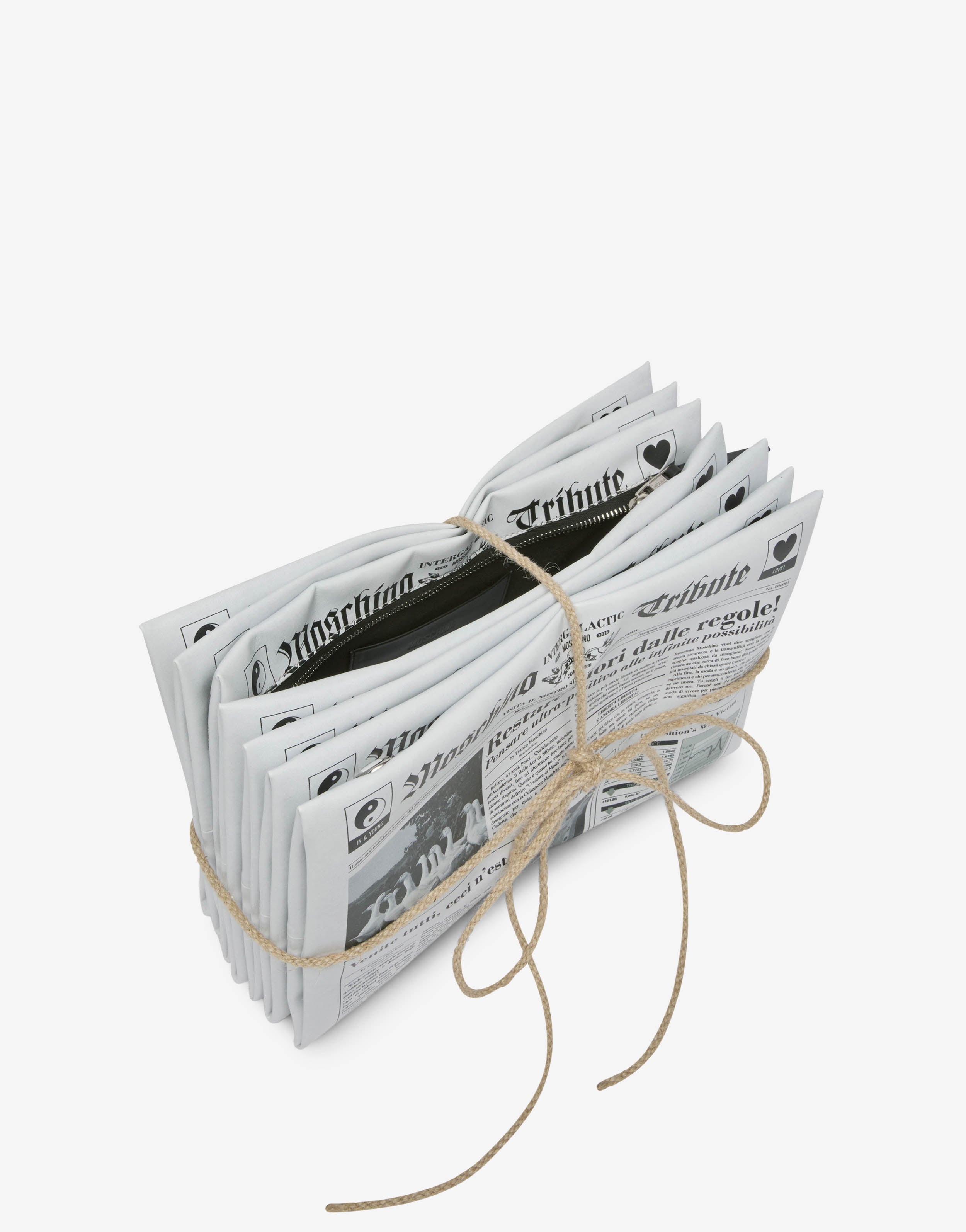 hood newspaper bag　モリハルナ hood モリハルナ news paper bag ニュースペーパーバッグ - メルカリ