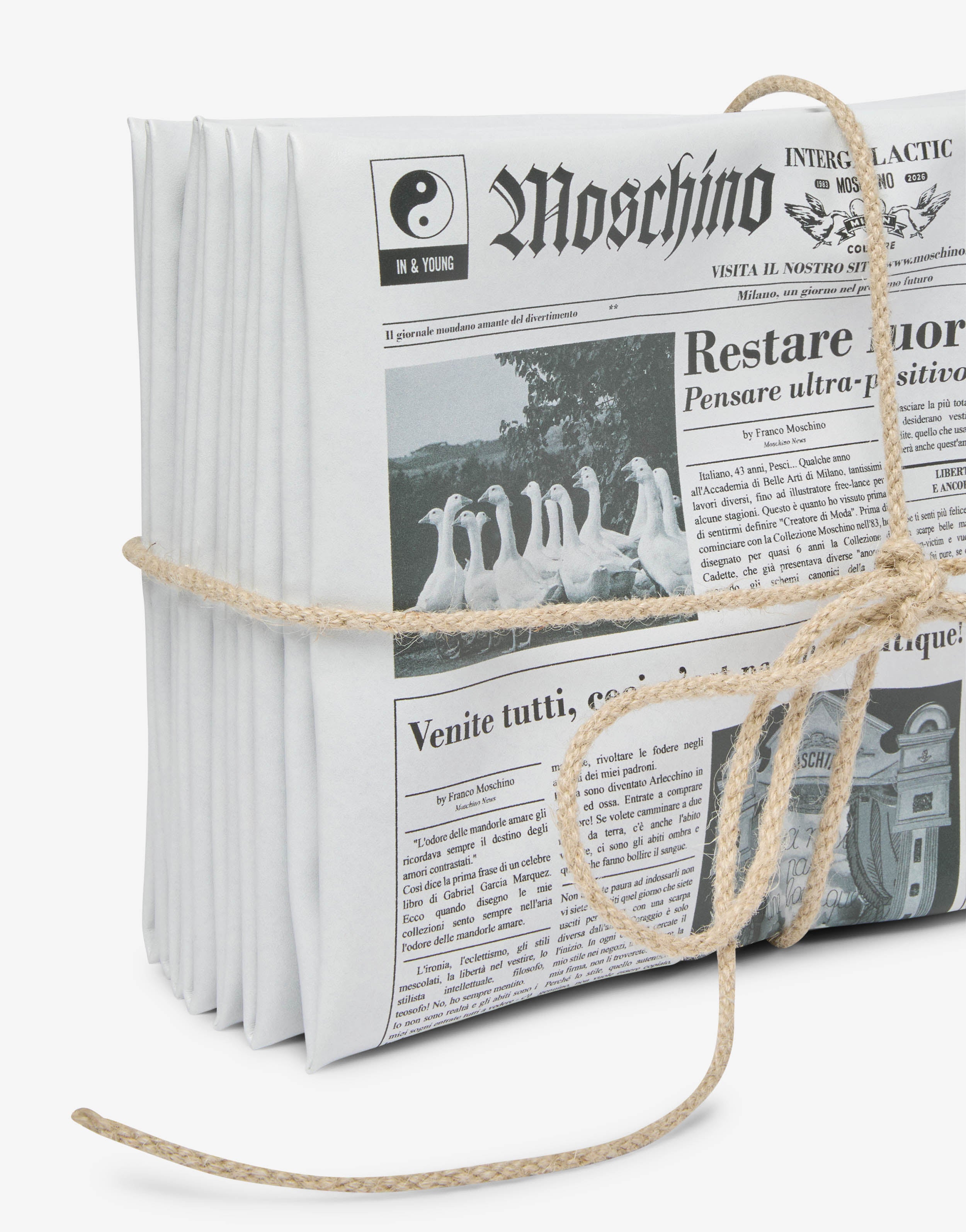 Newspaper bag | Moschino