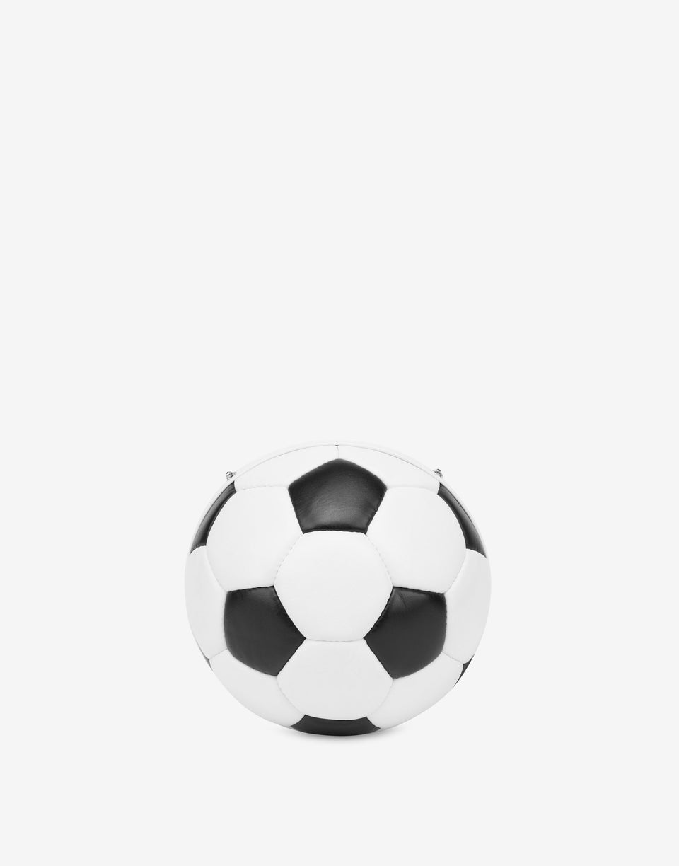 Football bolsa Blanco Moschino 0