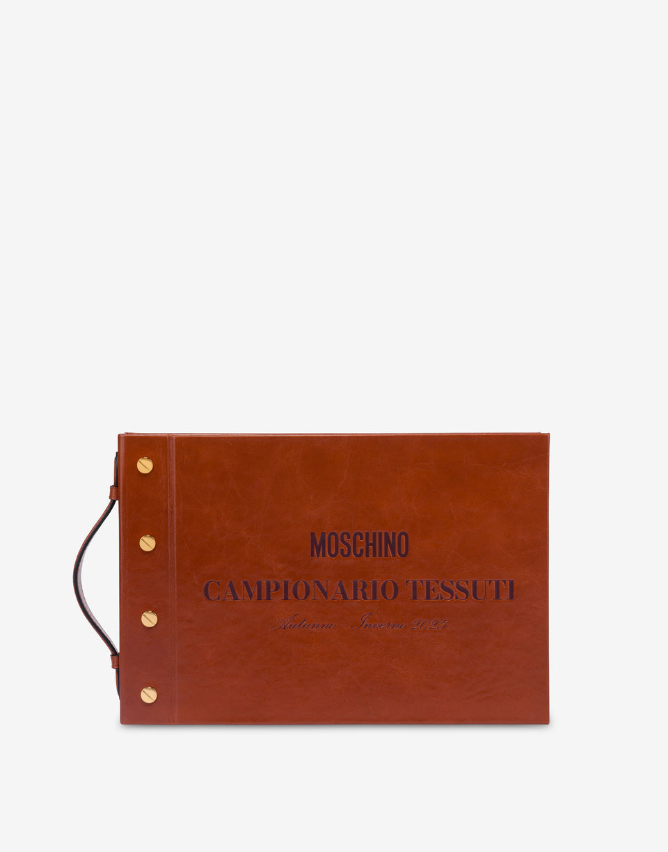 织物公文包 Leather Moschino 0