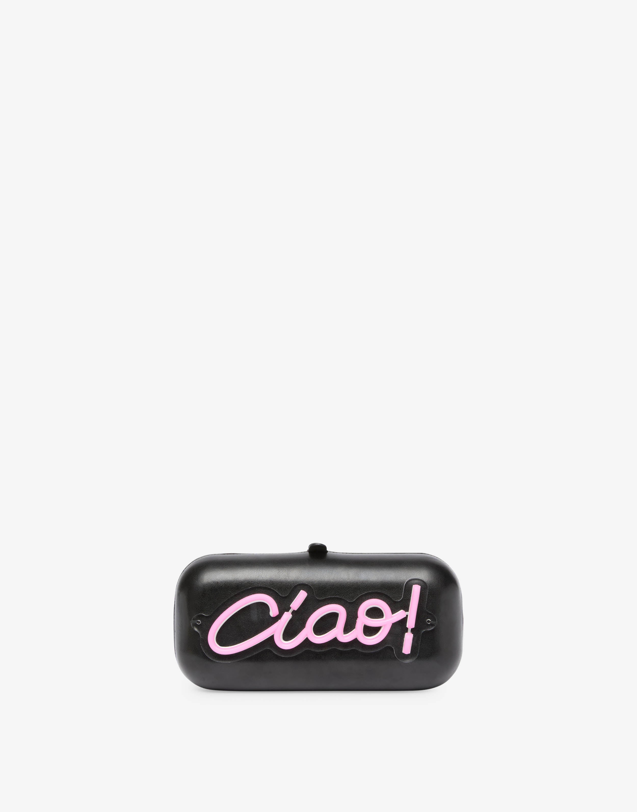 Neon Clutch Hello! | Moschino
