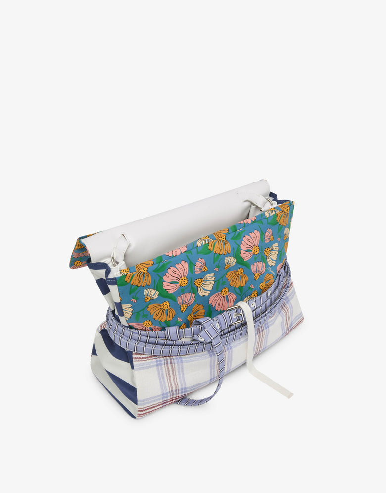 Bolso de mano mediano Moschino Tie Me Celeste Moschino 2