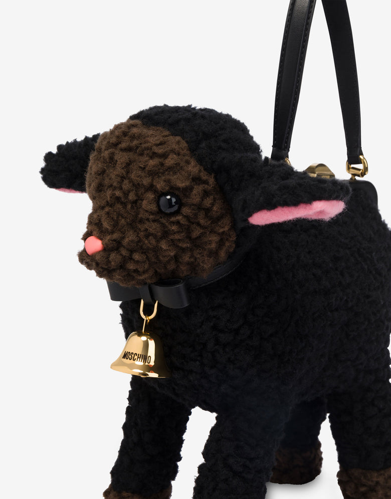 绵羊包 黑色 Moschino 3