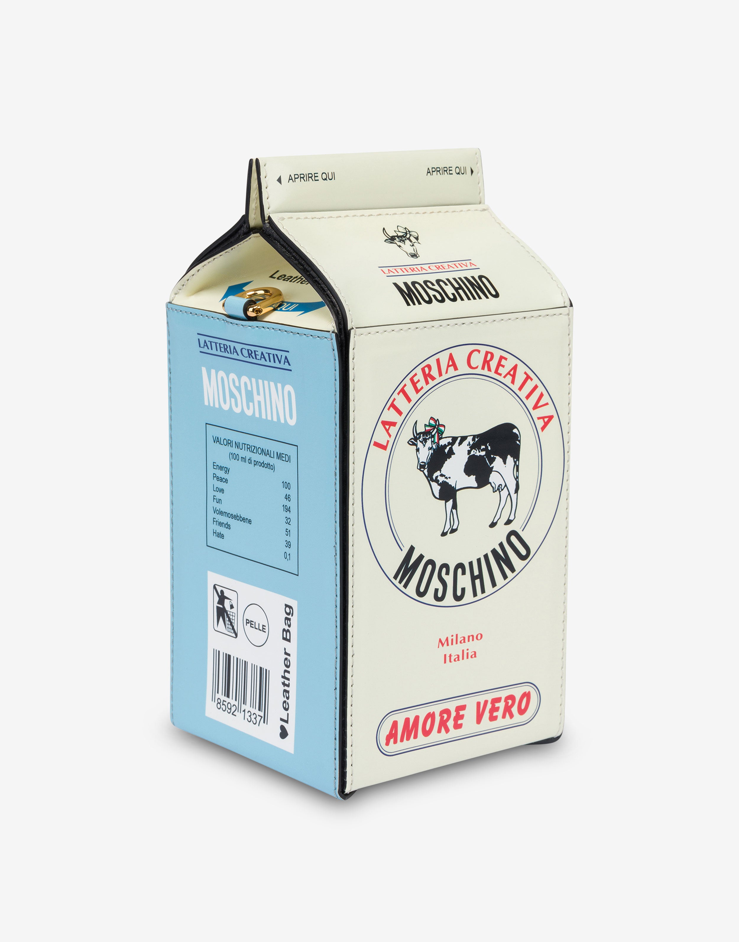 Milk carton bag | Moschino