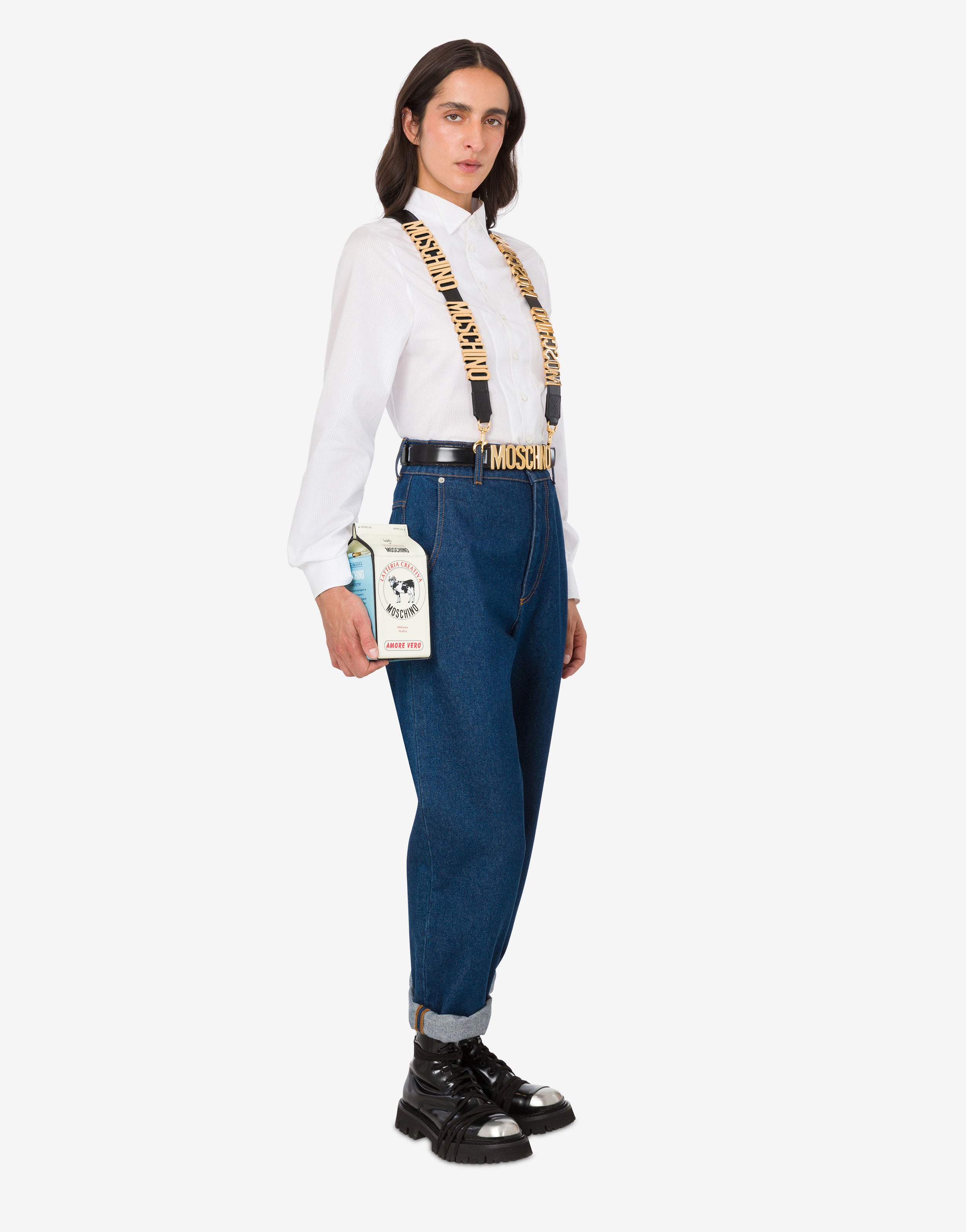 Milk carton bag | Moschino