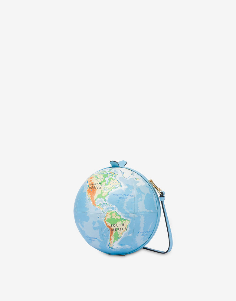 Bolsa Globe Celeste Moschino 1