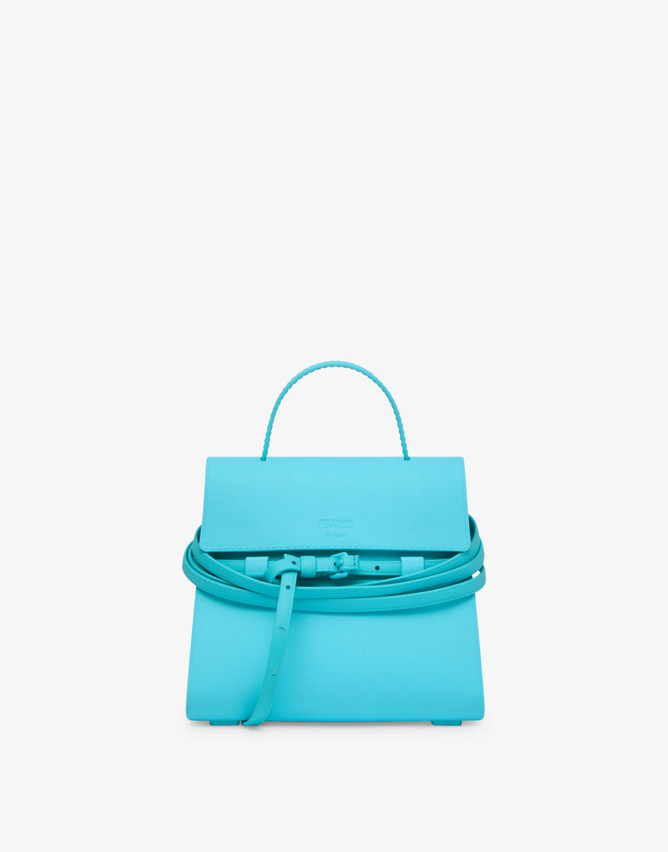 Moschino Tie Me small handbag Turquoise Moschino 0