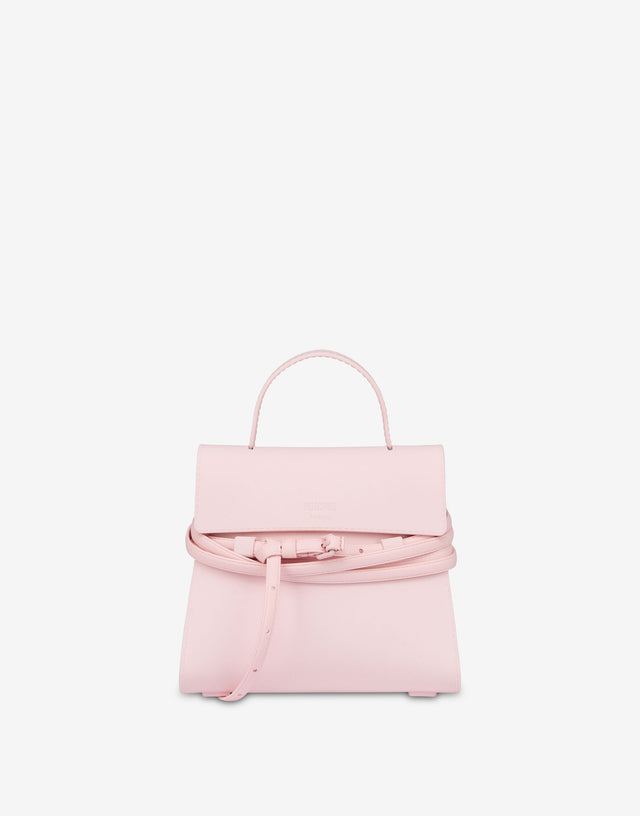 Bolso de mano pequeño Moschino Tie Me Rosa claro Moschino 0