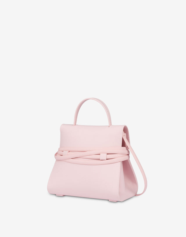 Bolso de mano pequeño Moschino Tie Me Rosa claro Moschino 1