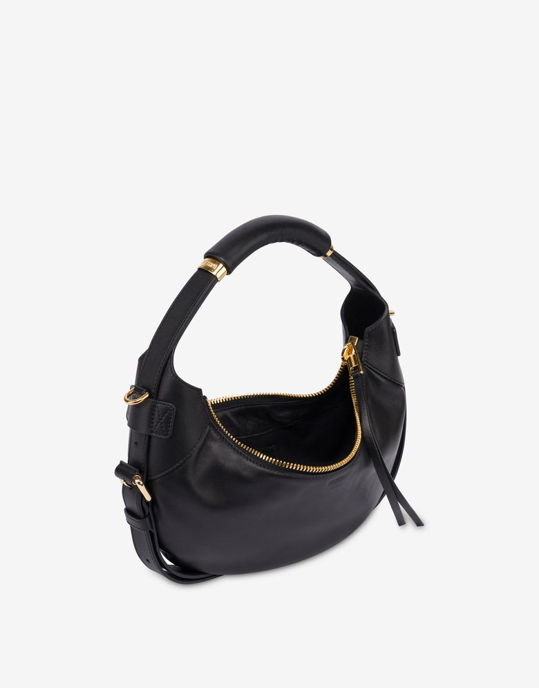 Bolso hobo Moschino Handle Me Negro Moschino 2
