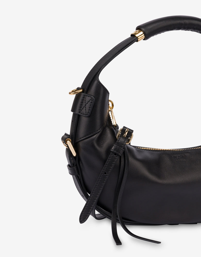 Bolso hobo Moschino Handle Me Negro Moschino 3