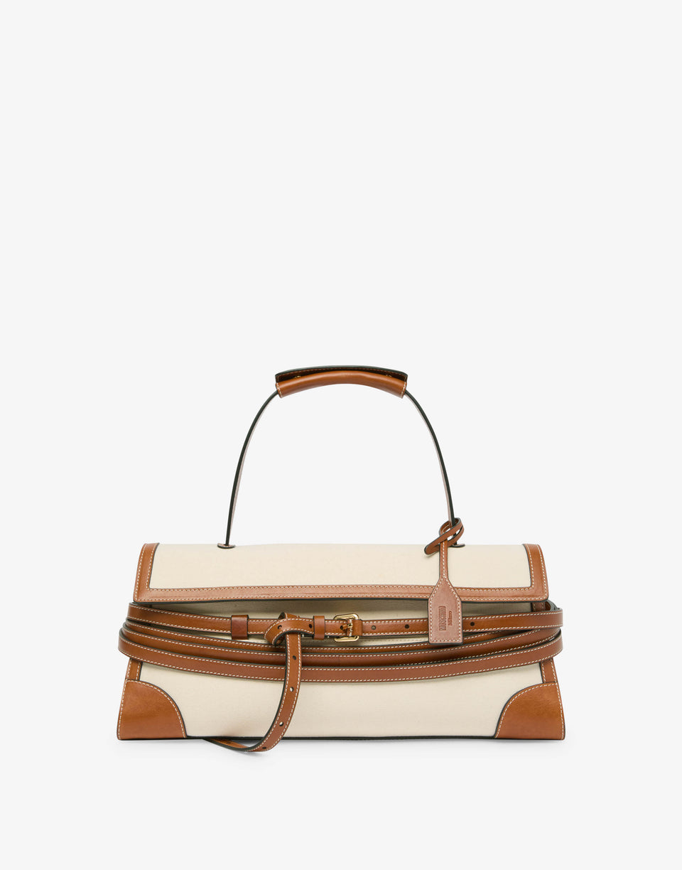 Moschino Tie Me 肩背包 象牙色 Moschino 0