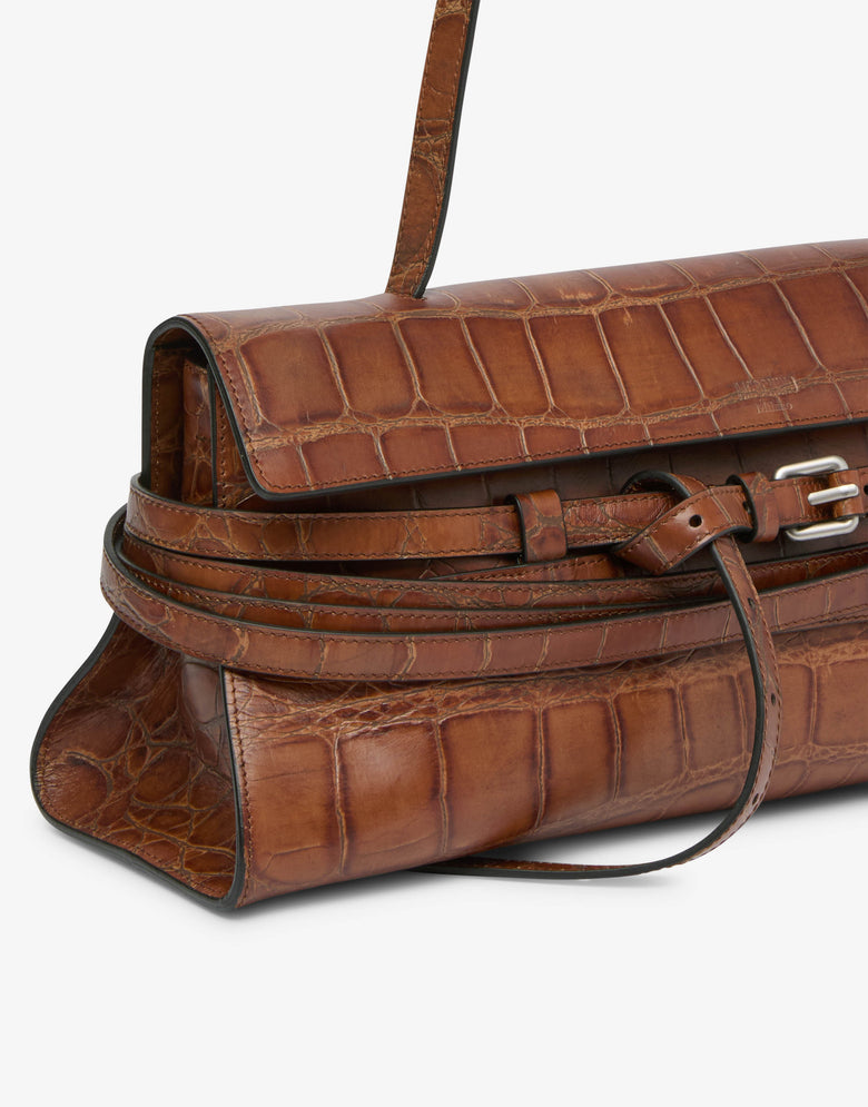 Moschino Tie Me 肩背包 Leather Moschino 3