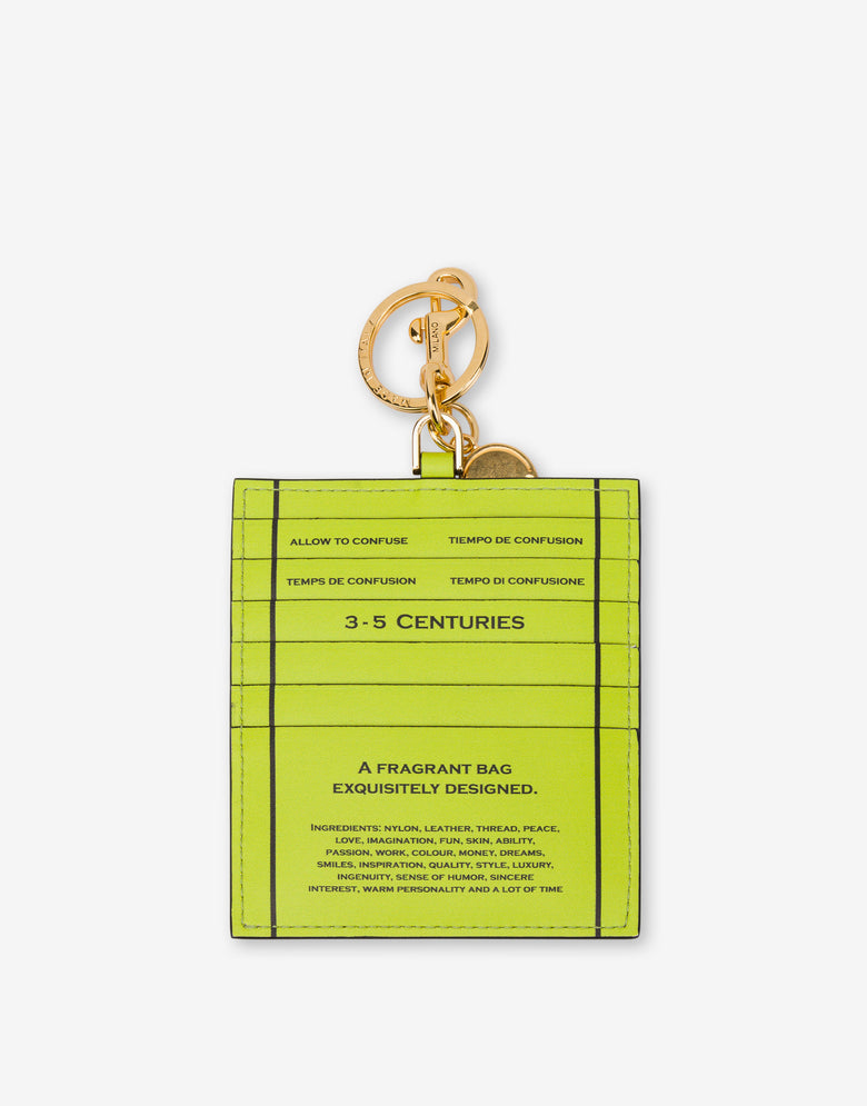 Printed keychain Lime Moschino 1