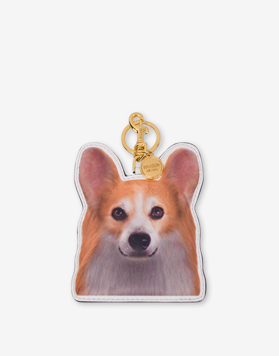 印花钥匙圈 橙色 Moschino 0