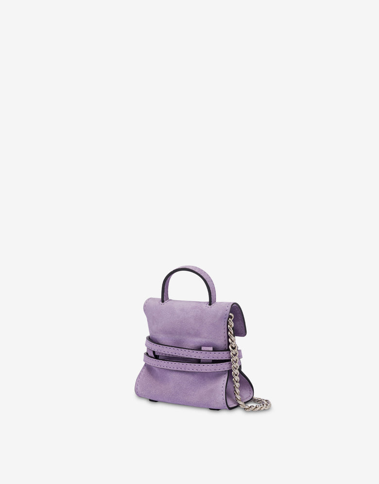 Micro bolsa Moschino Tie Me Lavander Moschino 1