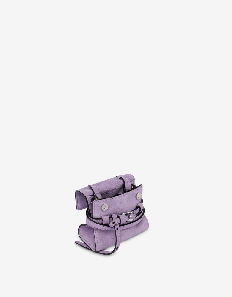 Micro bolsa Moschino Tie Me Lavander Moschino 2