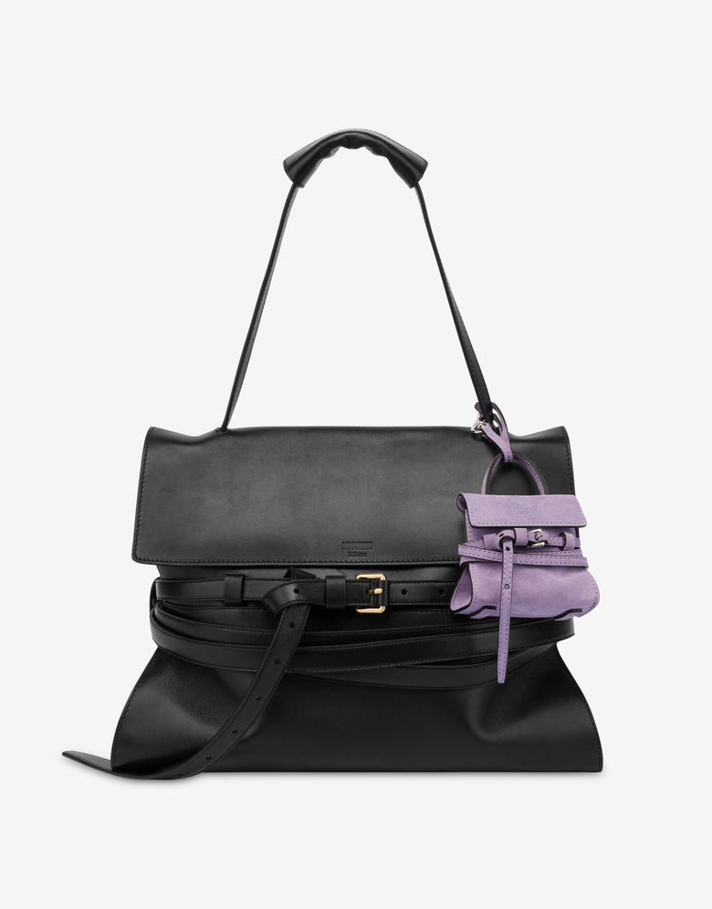 Micro bolsa Moschino Tie Me Lavander Moschino 3