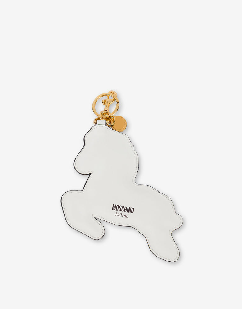 Colgante de caballo Blanco Moschino 1