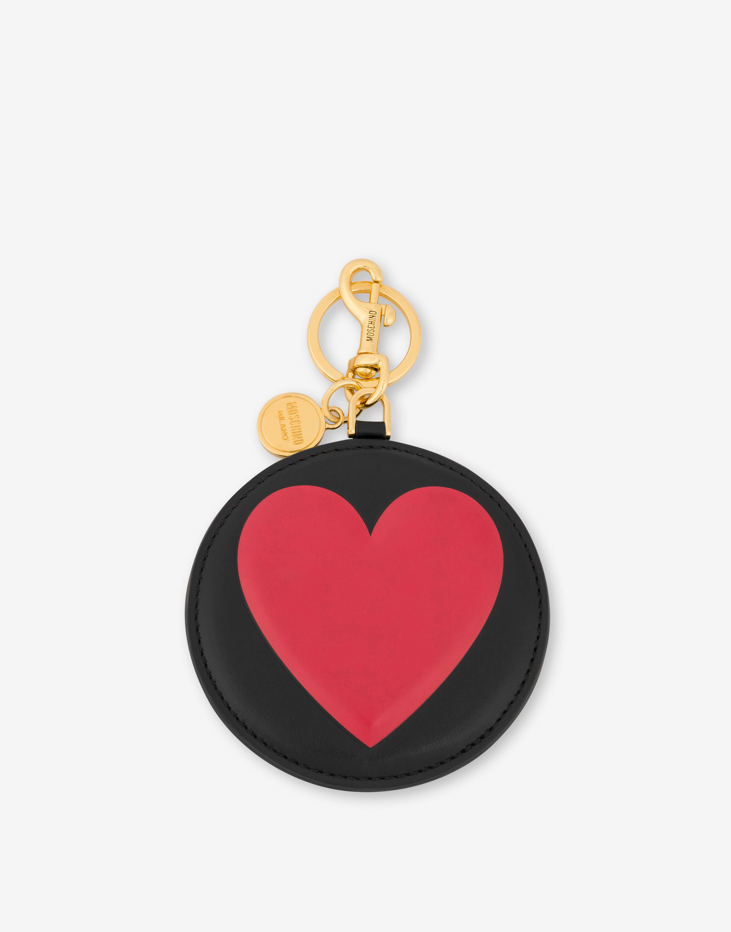 Llavero de piel de becerro Big Heart