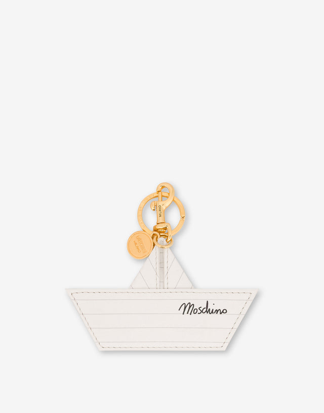Goat keychain White Moschino 0