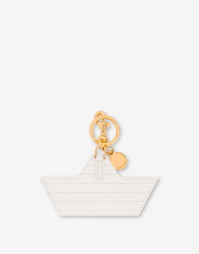 Goat keychain White Moschino 1