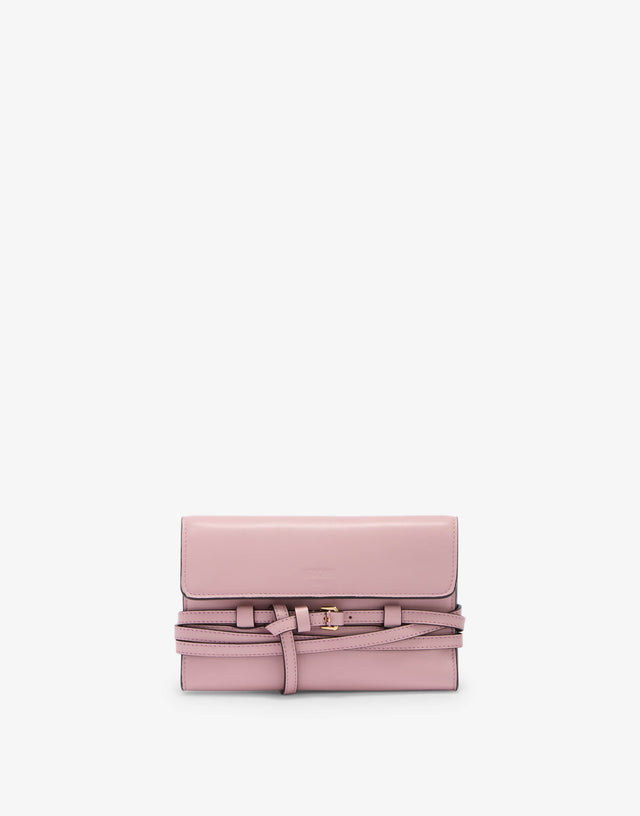 Cartera Tie Me Pink Moschino 0