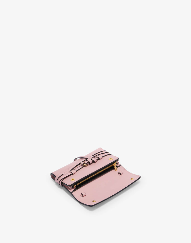 Cartera Tie Me Pink Moschino 2