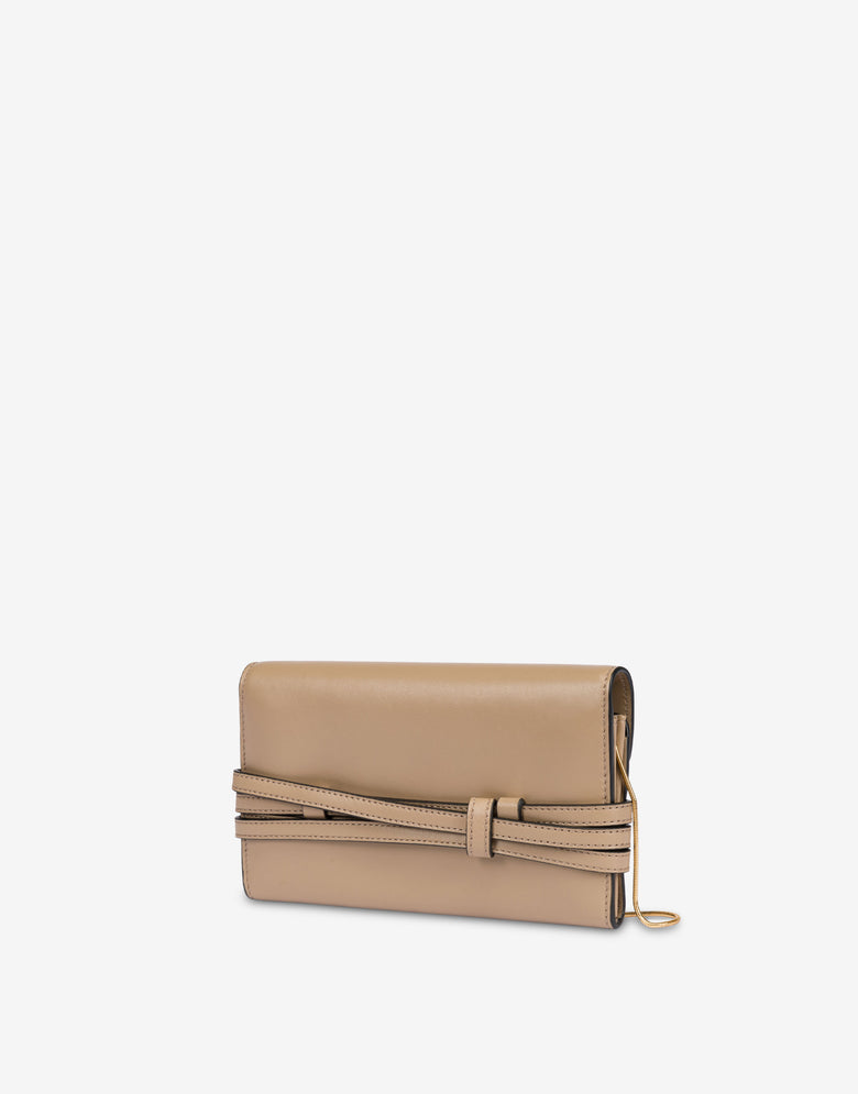 Tie Me Wallet  Moschino 1