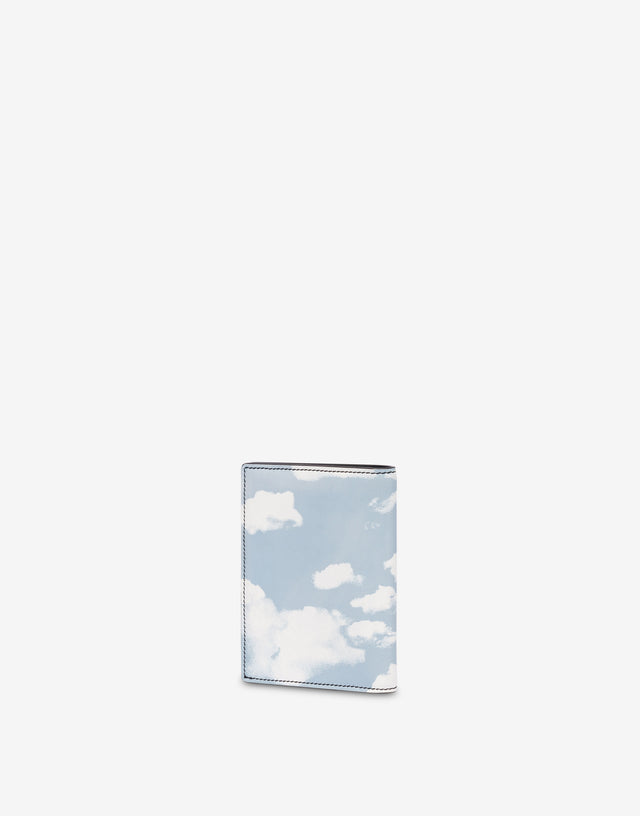 护照夹 Archive Clouds 天蓝色 Moschino 1