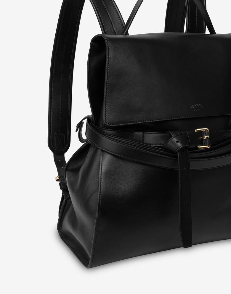 Mochila Moschino Tie Me Negro Moschino 3