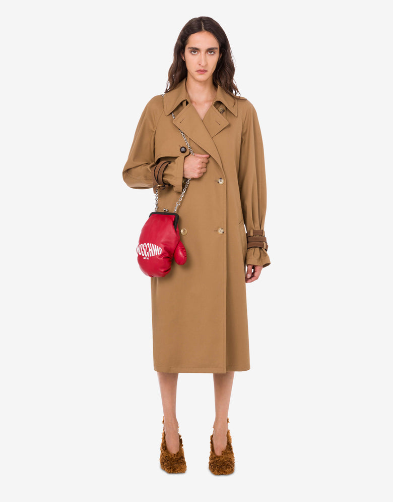 Bolso tipo guante de boxeo Rojo Moschino 4